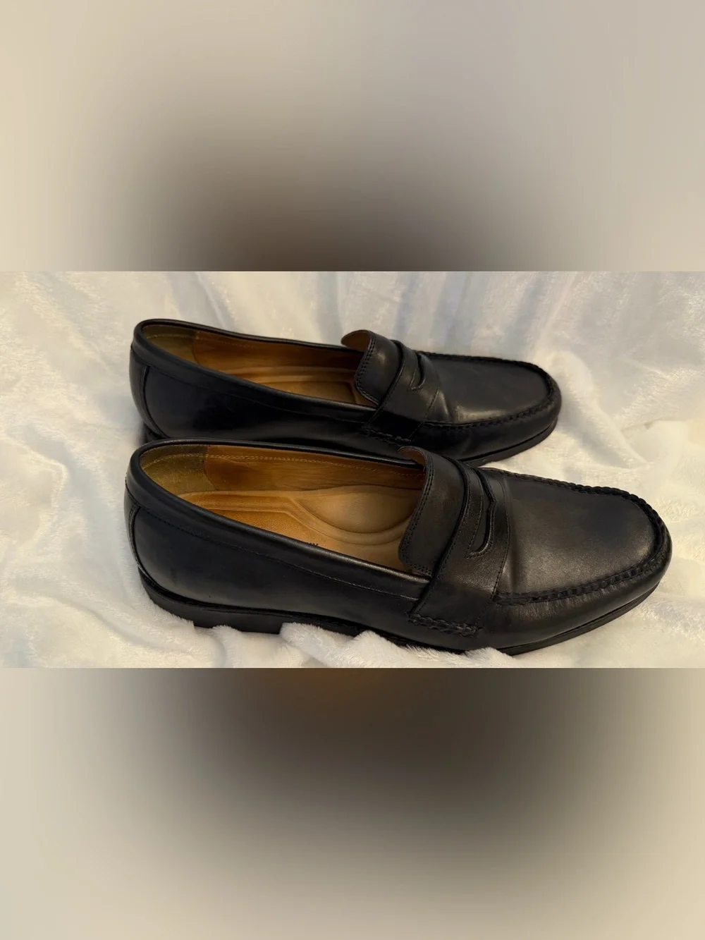 Johnston & Murphy Men’s Ainsworth Penny Loafer, 12M, 20-7795, Black, Like New